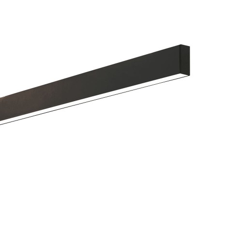 Modul Plafoniera Ideal Lux Steel Wide Bk 3000K LED, Negru, 270197, Italia